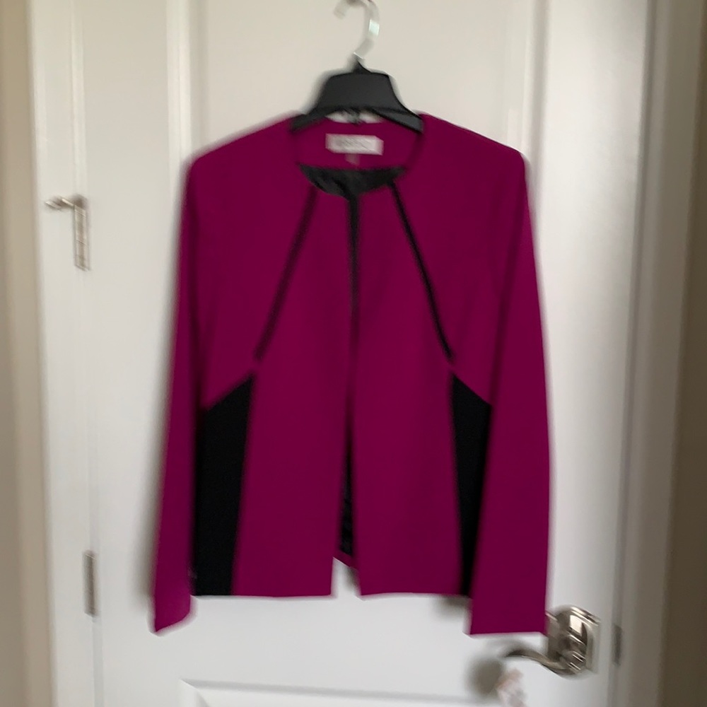 Jasper - Boysenberry/Black Jacket